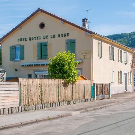 Café Hôtel de la Gare Champagnole Exterior foto