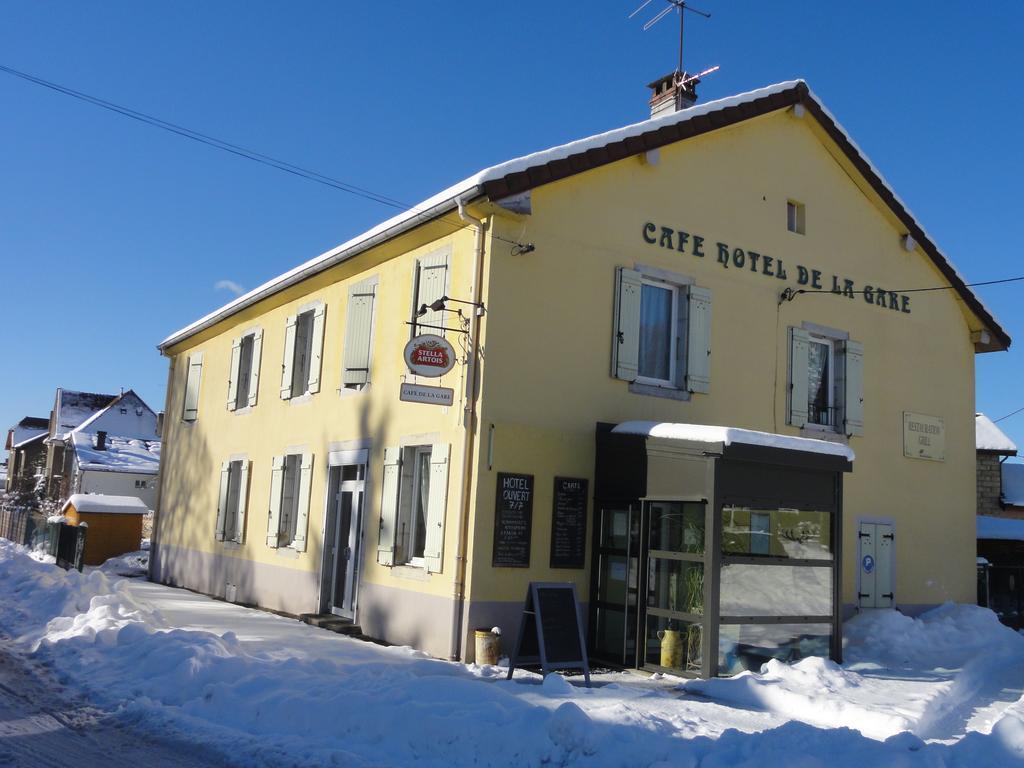 Café Hôtel de la Gare Champagnole Exterior foto